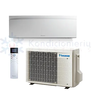 FTXJ42AW-RXJ42A Daikin Emura 4.2/5.4 kW oro kondicionierius - šilumos siurblys FTXJ42AW-RXJ42A Daikin Emura 4.2/5.4 kW oro kondicionierius - šilumos siurblys