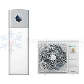 Hisense Hi-Therma Integra Combi AHW-060HCDS1 - AHS-060HCDSAA-23 6.0 kW oras-vanduo šilumos siurblys Hisense Hi-Therma Integra Combi AHW-060HCDS1 - AHS-060HCDSAA-23 6.0 kW oras-vanduo šilumos siurblys