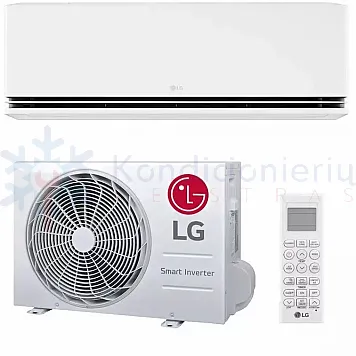 LG Dualcool Premium Deluxe Soft Air bevėjis H09S1D.NS1 H09S1D.U12 2.5/3.2 kW oro kondicionierius LG Dualcool Premium Deluxe Soft Air bevėjis H09S1D.NS1 H09S1D.U12 2.5/3.2 kW oro kondicionierius