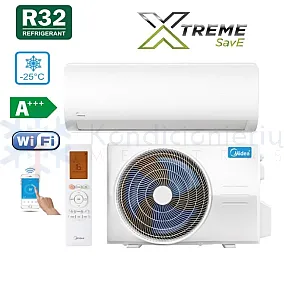 MSAGDU-24HRFN8-QRD0GW - MOX401-24HFN8-QRD0GW Midea Xtreme Save 7.00/7.36 kW šilumos siurblys MSAGDU-24HRFN8-QRD0GW - MOX401-24HFN8-QRD0GW Midea Xtreme Save 7.00/7.36 kW šilumos siurblys