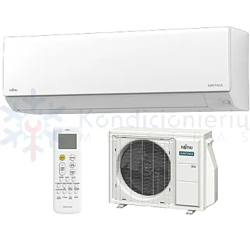 ASEH14KHCBN / AOEH14KHCBN Nordic KH FUJITSU 4.2/5.4 kW oro kondicionierius-šilumos siurblys ASEH14KHCBN / AOEH14KHCBN Nordic KH FUJITSU 4.2/5.4 kW oro kondicionierius-šilumos siurblys